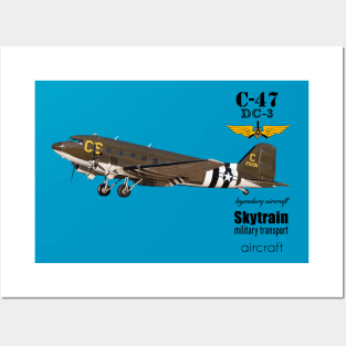 C-47 DC-3 Posters and Art